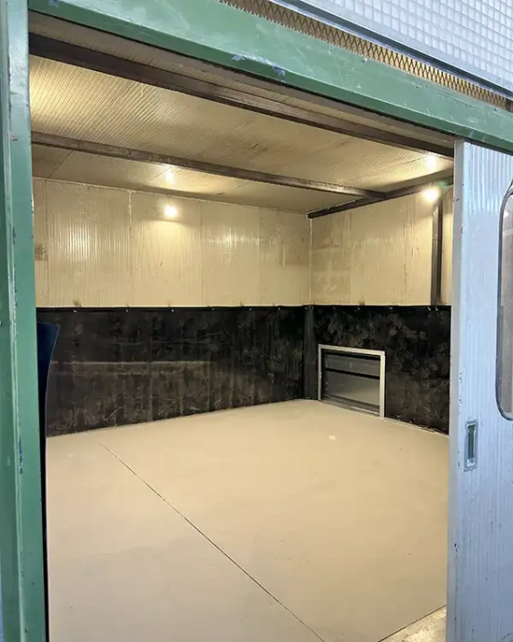 Cabina di sabbiatura EDILSAB