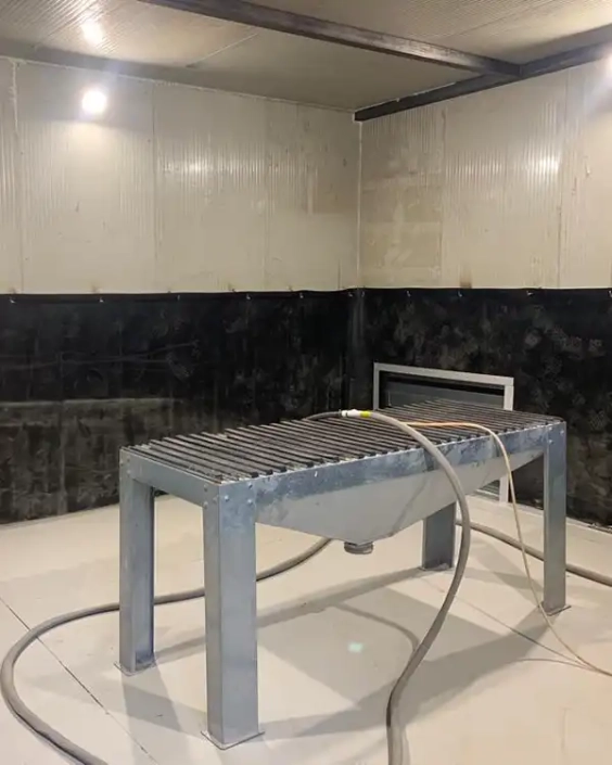 Cabina di sabbiatura EDILSAB